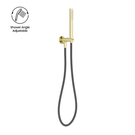 Nero Zen Shower On Bracket With Outdoor Shower Hose (Many Colours)