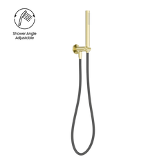 Nero Zen Shower On Bracket With Outdoor Shower Hose (Many Colours)