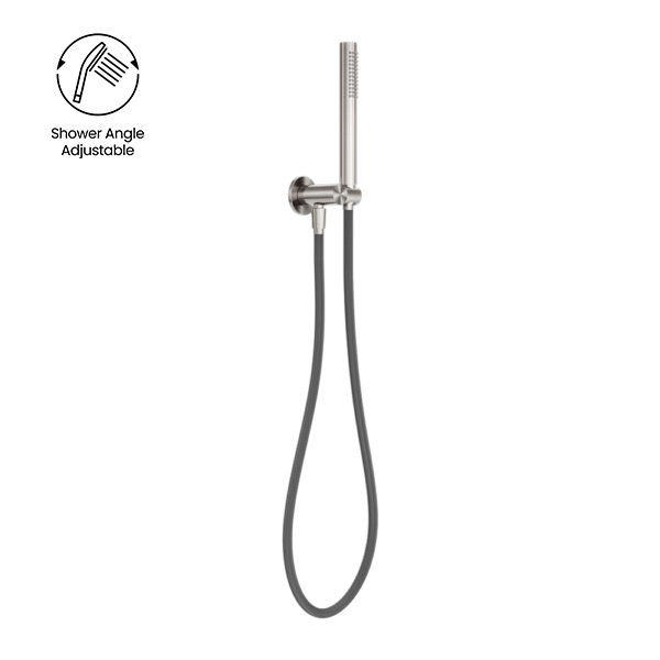 Nero Zen Shower On Bracket With Outdoor Shower Hose (Many Colours)