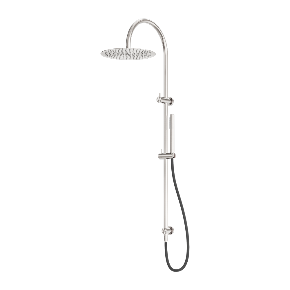 Nero Zen Twin Shower With Outdoor Shower Hose (Many Colours)