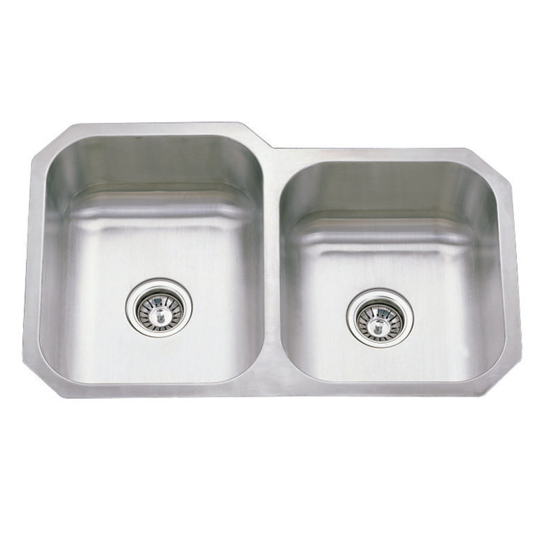 Coral Double Bowl Undermount Sink 808mm