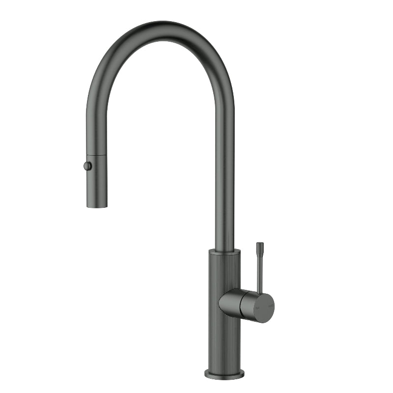 Linea Pull-Out Sink Mixer Gun Metal