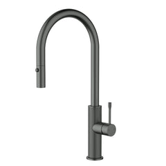 Linea Pull-Out Sink Mixer Brushed Gold