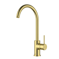 Halo Sink Mixer Brushed Gold