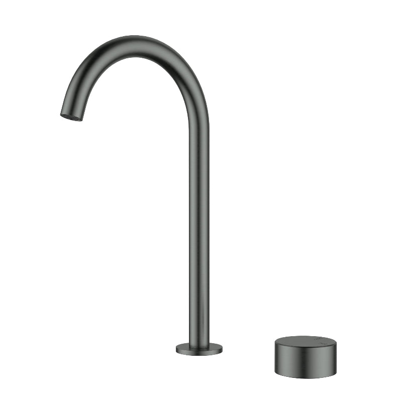 Halo Hob Sink Mixer Gun Metal