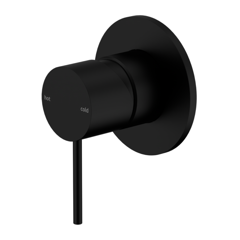 Nero Mecca Shower Mixer 80mm Plate - Matte Black