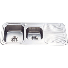 Coral 1 & 3/4 Bowl Single Drainer Sink LHB/RHB 1080mm