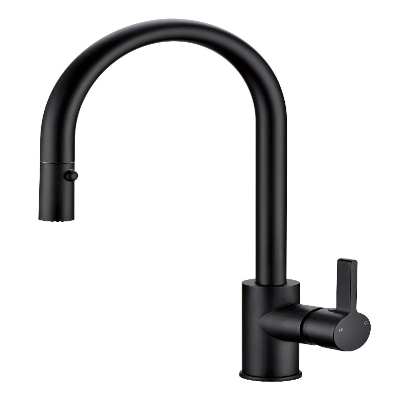 Orta Sink Mixer Pull-Out Matt Black