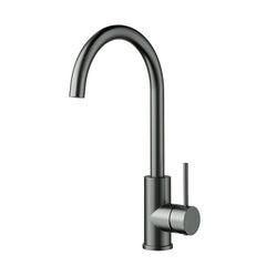 Orta Slimline Sink Mixer Gooseneck Brushed Gold