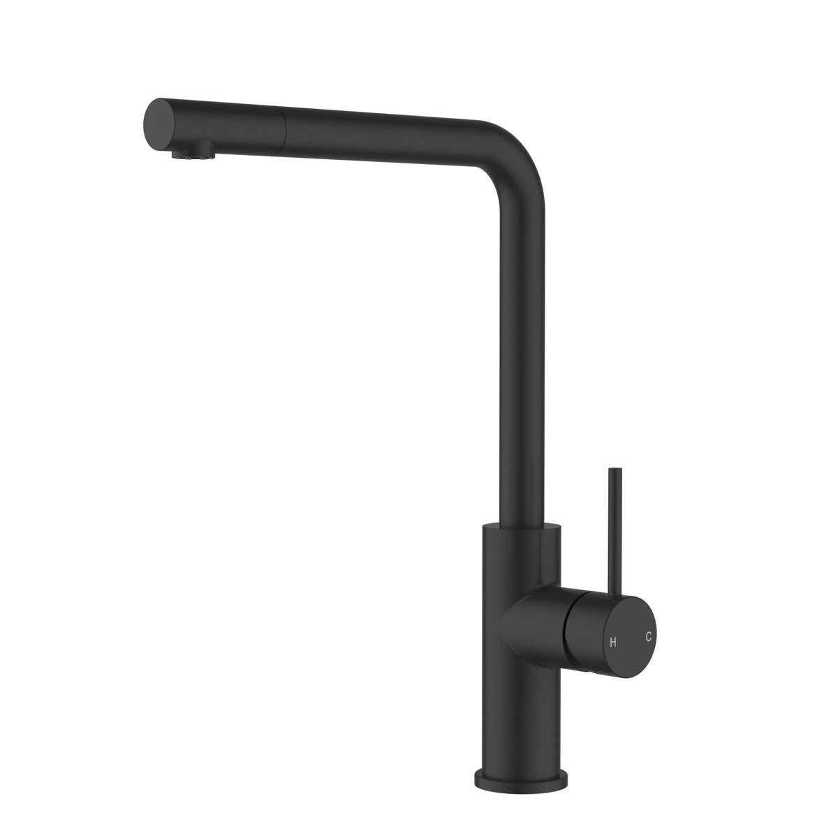 Orta Slimline SS Pull-Out Sink Mixer In Brushed ss304 Matt Black