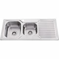 Arden 1 & 3/4 Bowl Single Drainer Sink LHB/RHB 1080mm