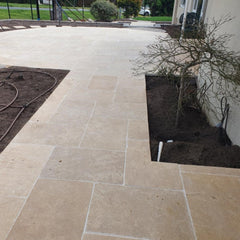 Limestone Sienna Earth Tumbled and Acid Washed 610x406x30mm