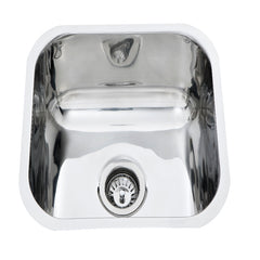 Coral Single Bowl Undermount Sink 410mm