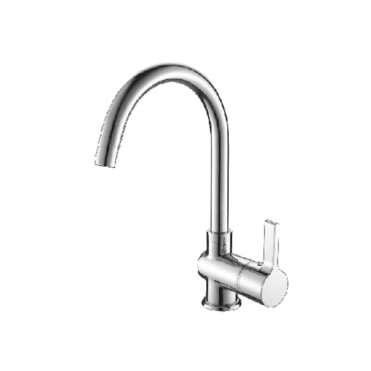 Alba Kitchen Tap Chrome - Ceramicahomes