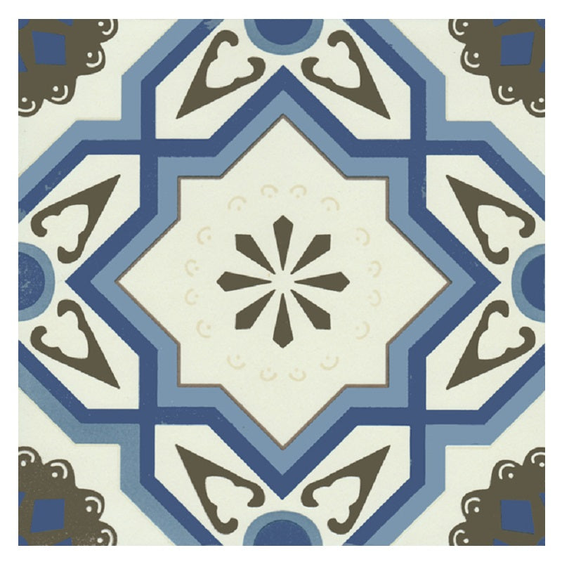 Aegean Blue Square Matte 200x200 - Ceramicahomes