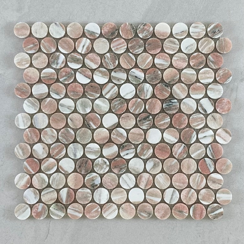  Norwegian Pink Pennyround