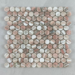  Norwegian Pink Pennyround