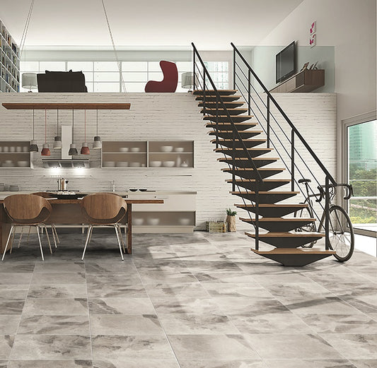 Grey Marble Polished Tile