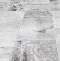 Atlantic Grey Marble Honed Tile 610x406x12mm