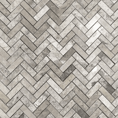 Atlantic Grey Marble French Pattern 12mm