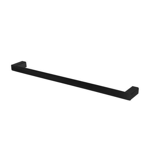 Aya Single Towel Bar Matt Black 600