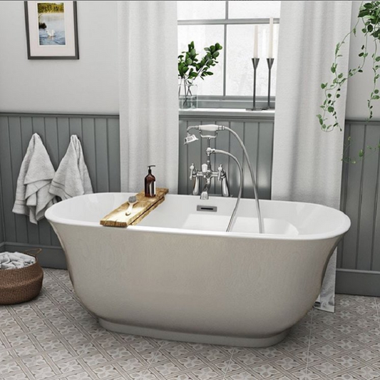 BelBagno Baden Freestanding Bathtub 1500mm