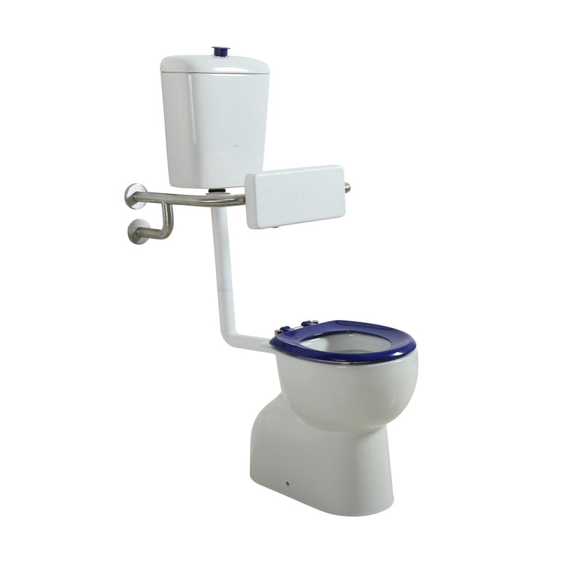 Birta Care Closed Couple Toilet Suite S-Trap - Ceramicahomes