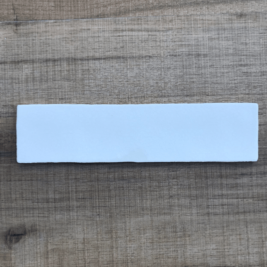 Bayou White Handmade Subway Matte 75X300mm