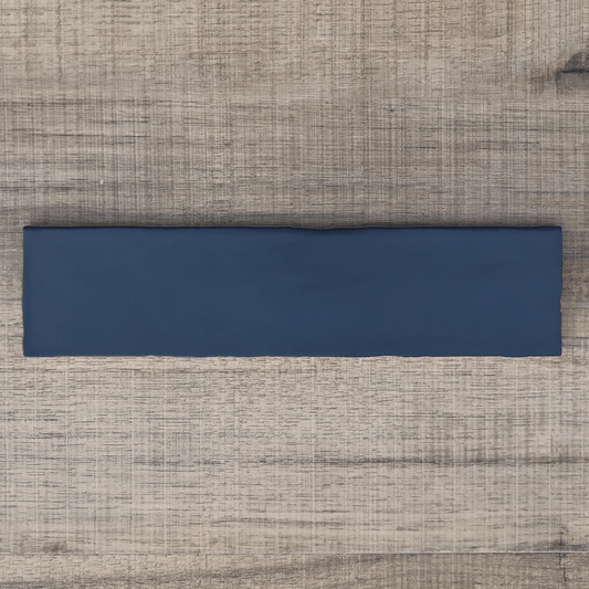 Bayou Black Handmade Subway Matte 75X300mm