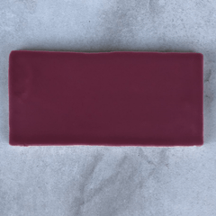 Bayou Hot Pink Dark Handmade Subway Matte 75X150 mm