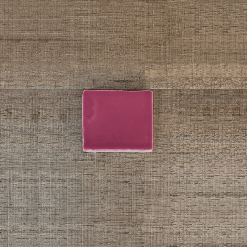 Bayou Hot Pink Dark Handmade Subway Matte 100X100 mm