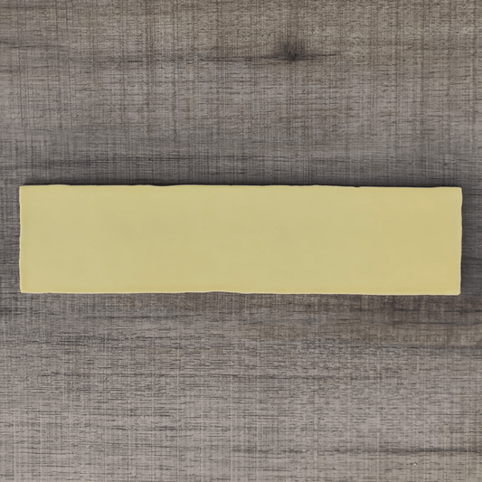 Bayou Yellow Handmade Subway Gloss 75X300mm