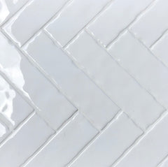 Block White Gloss 76x302mm