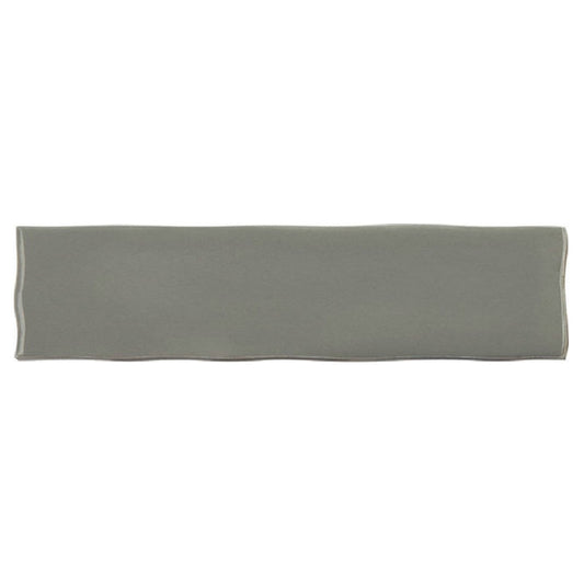 Central Handmade Subway Charcoal Gloss 75x300mm - Ceramicahomes