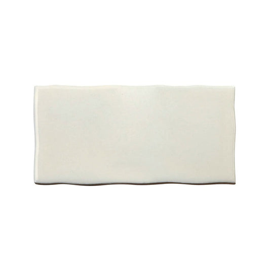 Central Handmade Subway Cream Gloss 75x150mm - Ceramicahomes