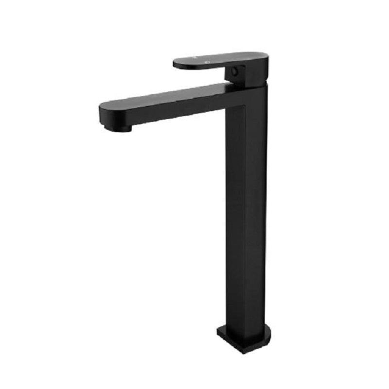 Chiara Basin Mixer High Rise Matt Black - Ceramicahomes