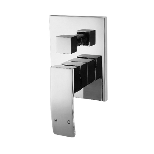 Chloe Shower Diverter Chrome - Ceramicahomes