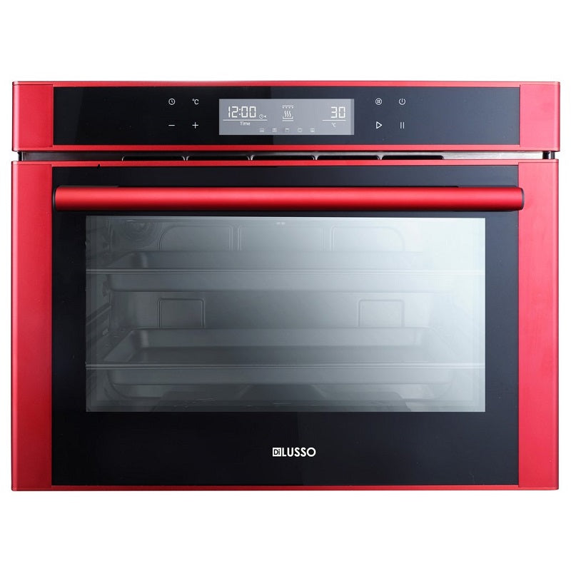 DI LUSSO CSO28RBFS Freestanding Combi Steam Oven- Red