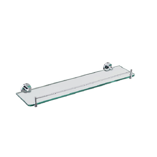 Camilla Glass Shower Shelf Chrome