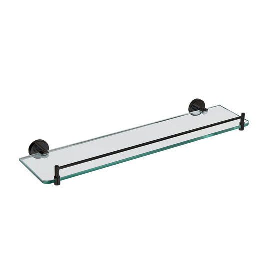 Camilla Glass Shelf Matte Black