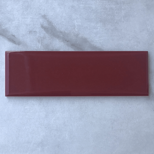 Caprichosa Subway Red Gloss 82X257mm