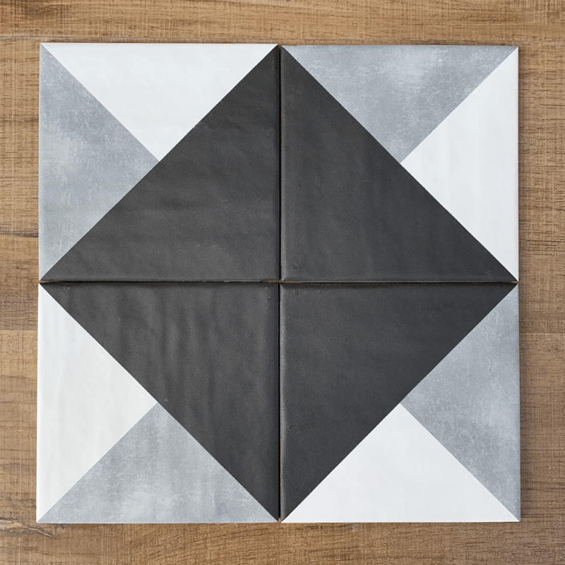 Cordoba Origami Black and White 150x150mm