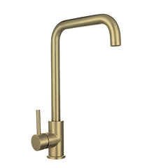 Elle Stainless Steel Sink Mixer Brushed Gold