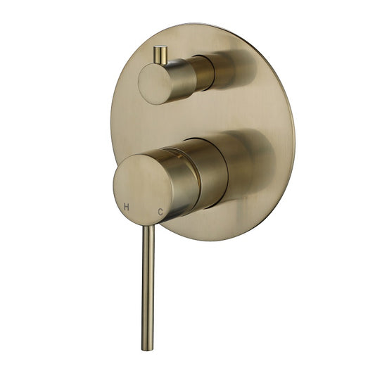 Essence Shower Diverter Brushed Bronze