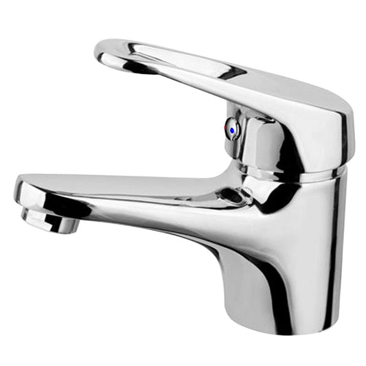 Fleur Basin Mixer Loop Handle Chrome - Ceramicahomes