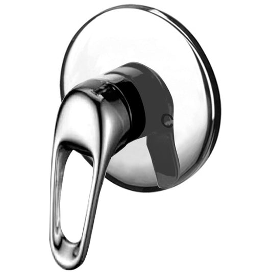 Fleur Shower Mixer Loop Handle Chrome - Ceramicahomes