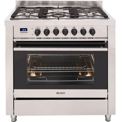 DI LUSSO FS909G5CSD  Freestanding Dual Fuel Cooker 900mm - Ceramicahomes