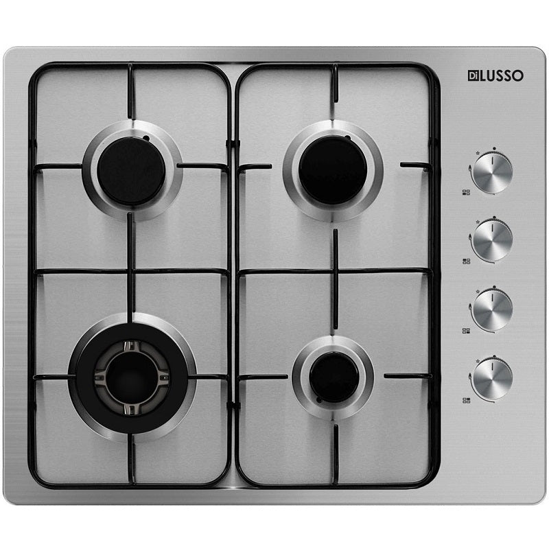 DI LUSSO GC604MSFE Stainless Steel Gas Cooktop 600mm - Ceramicahomes