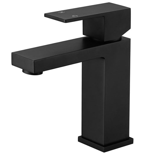 Hanna Basin Mixer Matt Black - Ceramicahomes