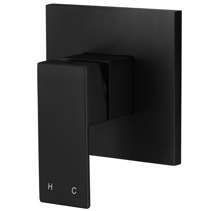 Hanna Shower Mixer Matt Black - Ceramicahomes